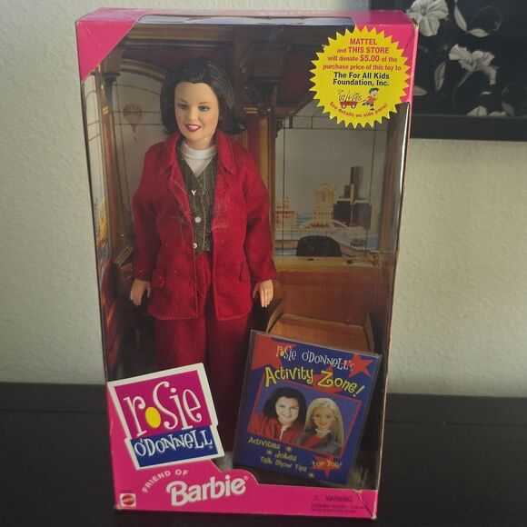 BRAND NEW 1999 MATTEL FRIEND OF BARBIE ROSIE O'DONNELL VINTAGE DOLL - Picture 3 of 13